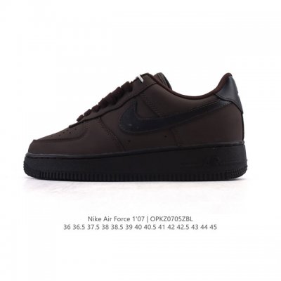 Company-level Af1 Nike Air Force 1 '07 Low Air Force One white shoes with thick