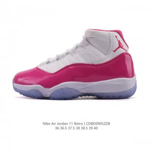 Nike Air Jordan 11 Retro Women's Sneakers. This classic Jordan 11 design is bel