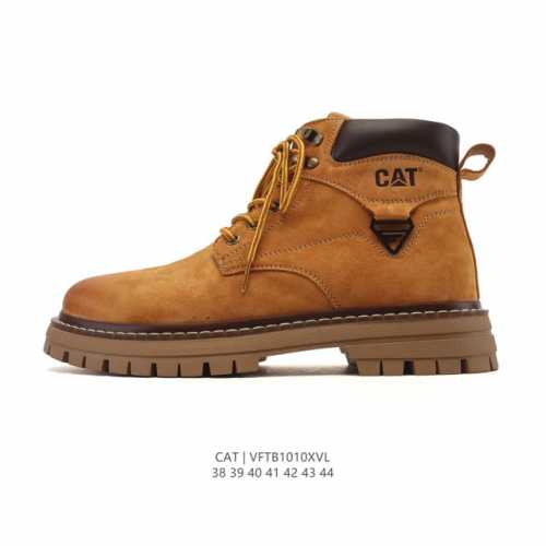 Company-grade Cat Martin boots, trendy thick-soled height-increasing short boots