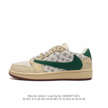 Nike Air Jordan 1 Low Og Sp Military Blue Aj1 1 Aj1 1 Aj1 1 Ts Swoosh Dm7866 36 - Click Image to Close