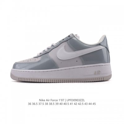 Nike Air Force 1 '07 Low Air Force One White Cushioned Shoes, a versatile low-t
