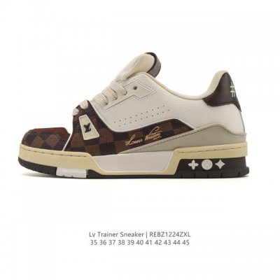 Company-grade Louis Vuitton Trainer Sneaker Low, a stylish and trendy platform s