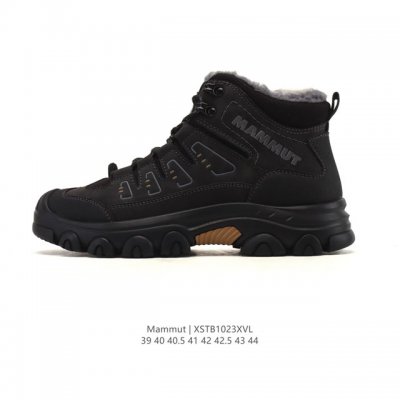 Mammut hiking boots, thick-soled, height-increasing athletic boots. These are ve
