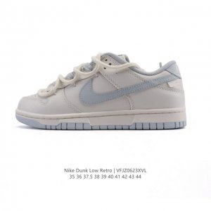 Corporate Nike Sb Dunk Low Pro Unisex Retro Sneakers Deconstructed Double Laces.