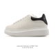 Alexander McQueen McQ sports white sneakers, thick-soled, height-increasing, smo