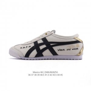 Asics women's shoes, genuine half-size, with arch insoles, Japanese classic bran