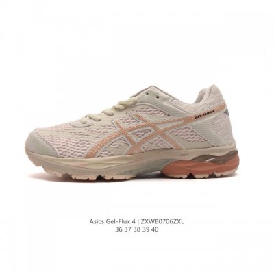 Asics Gel-Flux 4 Women's Running Shoes - Comfortable, Cushioned, and Breathable.