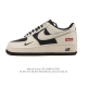 Nike Air Force 1 '07 Low, a versatile, platform, low-top white sneaker with cus