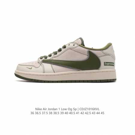 Nike Air Jordan 1 Low Og Sp Military Blue Aj1 1 Aj1 1 Aj1 1 Ts Swoosh Dm7866 36 - Click Image to Close