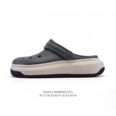 Corporate-Level Crocs Beach Hole Shoes For Men And Women, Casual Thick-Soled Hei