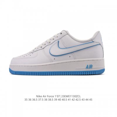 Nike Air Force 1 '07 Low, a versatile, platform, low-top, casual athletic sneak
