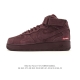 Factory Grade Nike Air Force 1 '07 Mid Af1. Mid-top Velcro-strap platform sneak