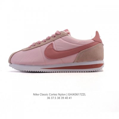 The Nike Classic Cortez Nylon Women's Sneaker is a classic from the original wit