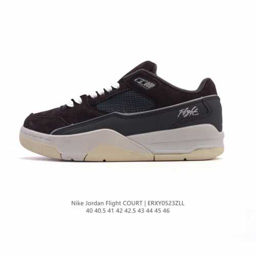 Nike Jordan Flight Court Fashionable, Casual, Non-Slip And Wear-Resistant Low-To