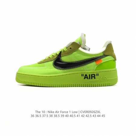 nike Off-White X Air Force 1 Ow Air Ao4606 36 36.5 37.5 38 38.5 39 40 40.5 41 4 - Click Image to Close