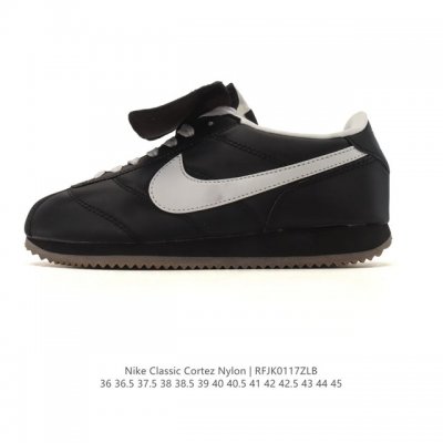 Nike Classic Cortez Nylon unisex athletic shoes. Adhering to the classic style