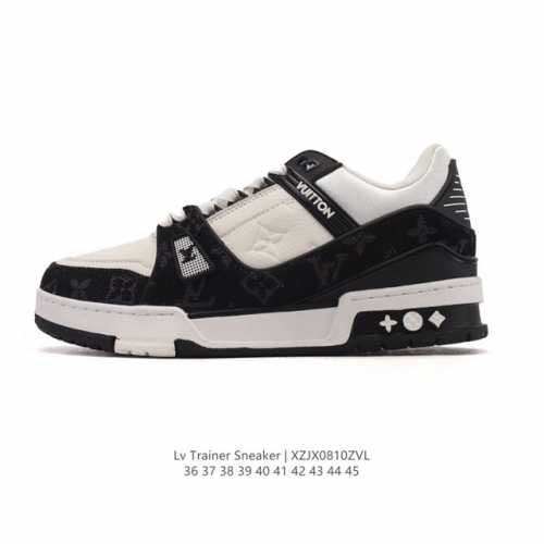 Louis Vuitton LV Louis Vuitton sneakers, fashionable sneakers with trendy thick