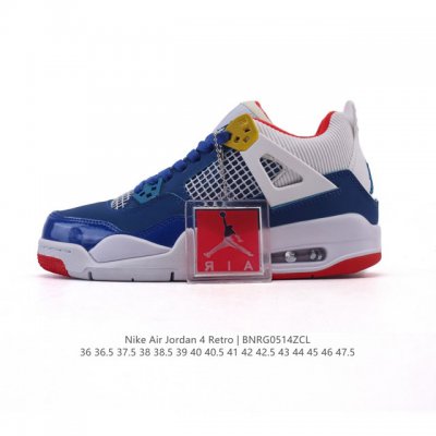 Corporate Nike Air Jordan 4 Retro Og Michael Jordan Aj4 Generation Joe 4 Mid-Top