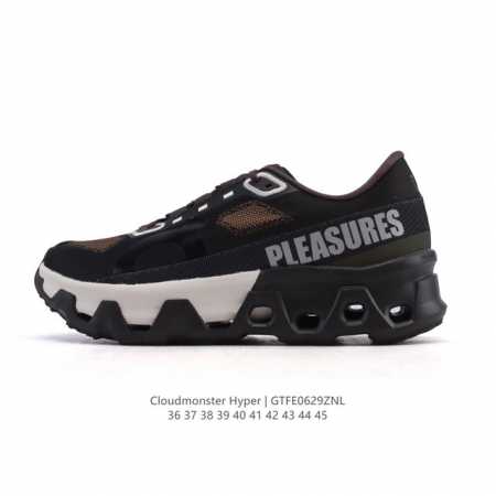 Company-level On Angpao Cloudmonster running shoes are thick-soled and high-hee - Click Image to Close
