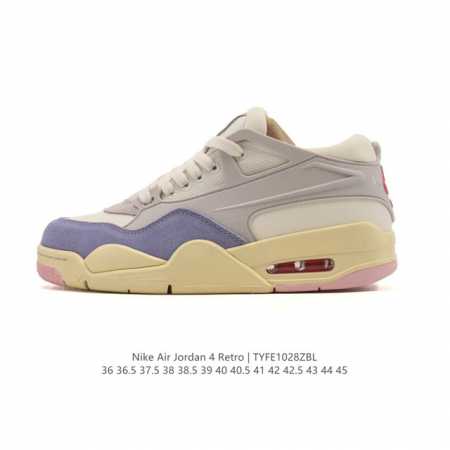 Nike Air Jordan 4 Retro Og Michael Jordan AJ4 Low-top Retro Casual Sports Basket - Click Image to Close