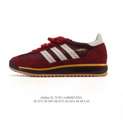 Adidas Sl 72 Shoes Classic Retro Thin-soled Sneakers T-toe Shoes Clover Retro Ca