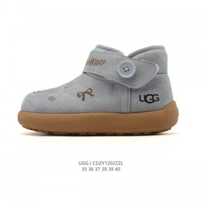 Factory-grade Ugg women's snow boots, made in Guangdong. Features a TPU molded