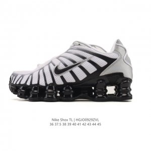 The Nike Shox TL men's and women's platform sneakers, a high-rise dad shoe, tak