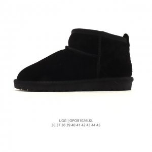 Company-grade Ugg snow boots, mid-top, fashionable, comfortable, unisex, thick-s