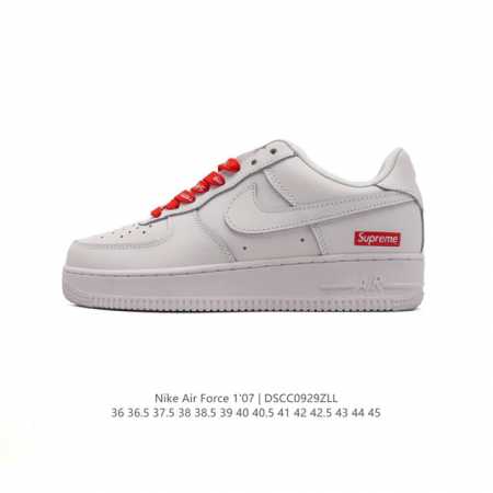 supreme X Nike Air Force 1 Low af1 supreme Cu9225-101 36 36.5 37.5 38 38.5 39 4 - Click Image to Close