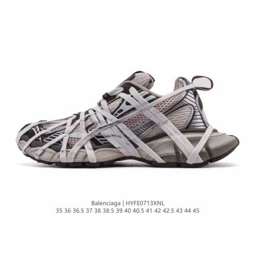 Corporate Balenciaga 3Xl Sneakers. Balenciaga 10th Generation mesh lace-up low-t