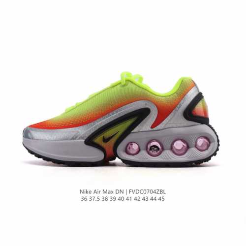 The new Nike Air Max Dn sneakers are fashionable running shoes, and the pod-sha