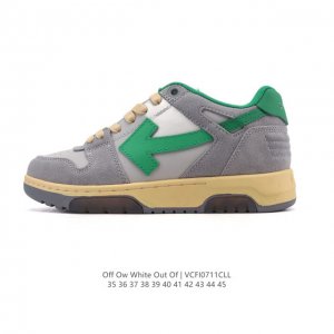 Company-level exclusive real shot Off-White Out Of Office low-top lace-up fashio