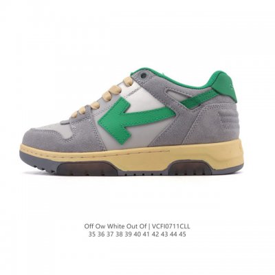Company-level exclusive real shot Off-White Out Of Office low-top lace-up fashio