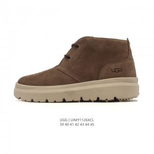 Company-grade Ugg men's snow boots, made in Guangdong. Features a TPU molded up