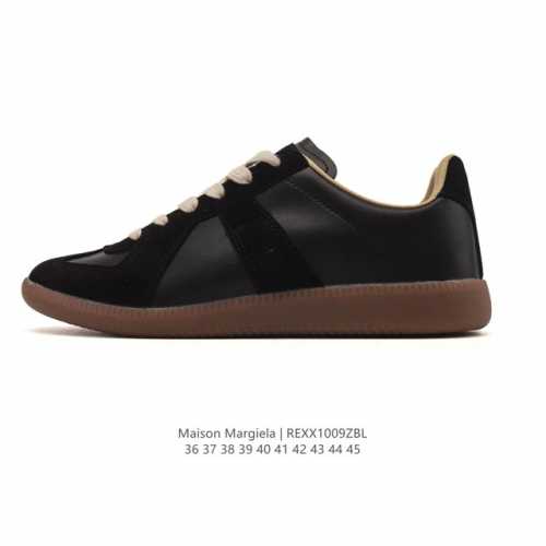 Company-grade Maison Martin Margiela German Training Casual Sneakers. Combining