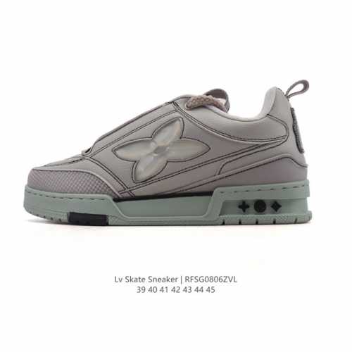 Louis Vuitton's new LV Skate Sneaker, first unveiled at the Spring/Summer 2025