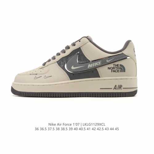 Company-grade Nike Air Force 1 '07 Low, platform platform sneakers, versatile a