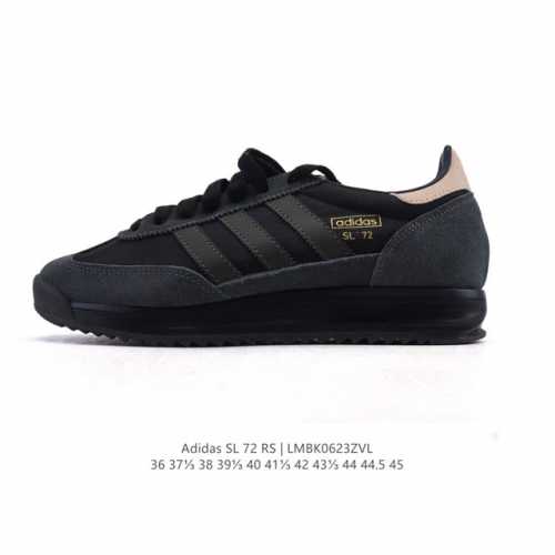 Adidas Sl 72 Shoes Classic Retro Thin-soled Sneakers T-toe Shoes Clover Retro Ca
