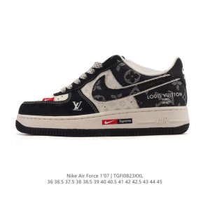 New Af1 Nike Air Force 1 '07 Low Air Force One cushioned, thick-soled, height-e