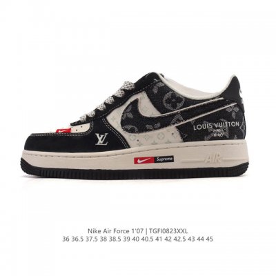 New Af1 Nike Air Force 1 '07 Low Air Force One cushioned, thick-soled, height-e
