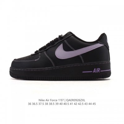 Nike Air Force 1 '07 Air Force One low-top, versatile, thick-soled, height-enha