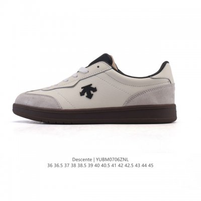 Company-level Descente lightweight leather shoes Dexun shoes fashion casual spo