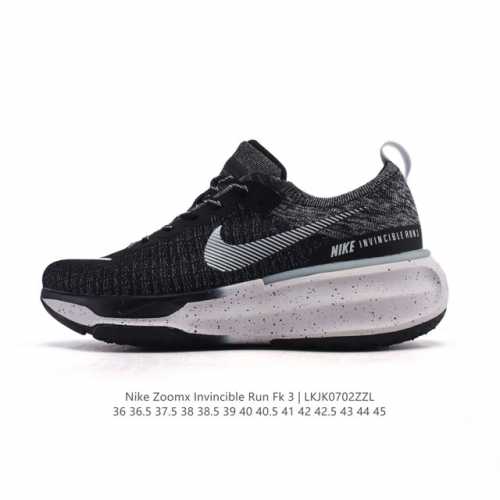 Nike Zoomx Invincible Run Fk 3 functional style sports shoes thick-soled height