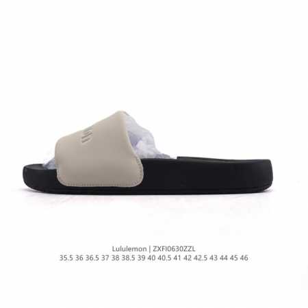 Company-level Lululemon.Restfeeltm Lululemon casual sports slippers and flip-fl - Click Image to Close