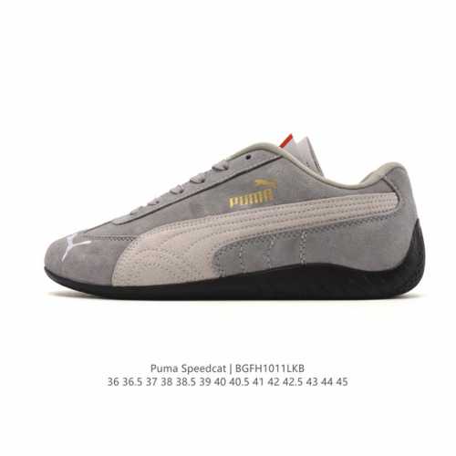 Puma Speedcat Og is a low-top, retro-inspired, versatile casual racing shoe from
