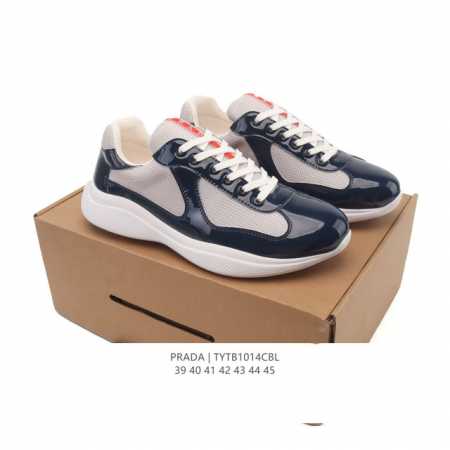 Company Grade Prada Series / Prada Men's Platform Height-Increasing Sports Runni - Click Image to Close