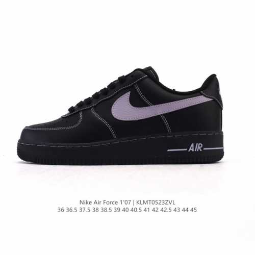Nike Air Force 1 '07 Low Air Force One White Shoes With Air Cushion. New Style F