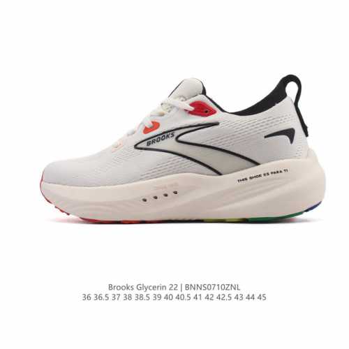 New Company-level Brooks Brooks Glycerin 22 Glycerin Running Shoes New Breathab