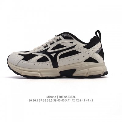 Corporate-Level Mizuno Retro Fashion Casual Comfort Shock-Absorbing Sports Runni