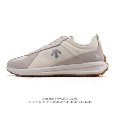 Company-level Descente Chron retro canvas sports casual shoes for men and women